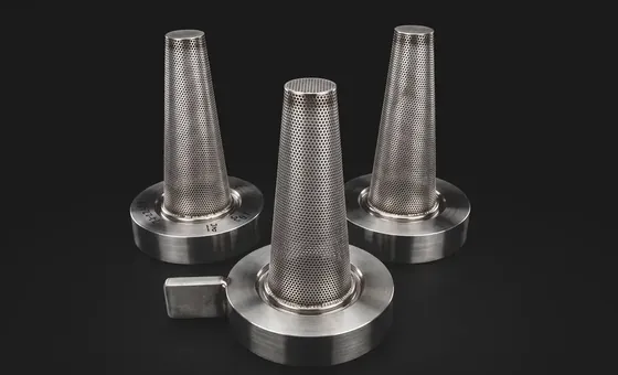 Hydrotherms conical strainer